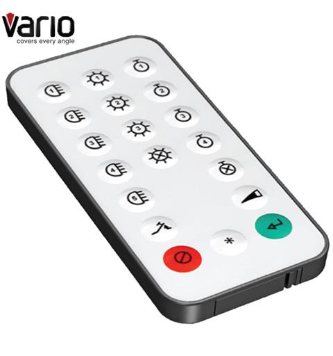 VARIO fjernkontroll gir tilgang til alle funksjoner i VARIO